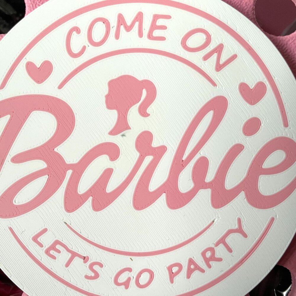 BARBIE Come on Barbie Let's Go Party Bogg Charm-New! - Picture 3 of 3